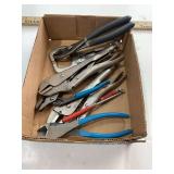Variety of Irwin Vise-Grip Pliers and Channel Lock Pliers