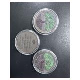 Faith-Inspired Set of Three “Tree of Life” Challenge Coins