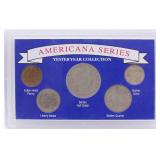 Americana “Yesteryear” Coin Collection & 2005 U.S. Mint Coin Set