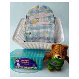 Diaper Bag, "Corduroy Bear" and Sidewalk Chalk