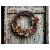 Maroon & Meadow Wreath