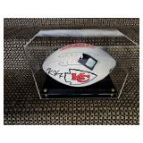 Kareem Hunt Autographed Kansas City Chiefs Football