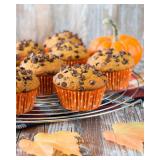 Dozen Homemade Chocolate Pumpkin Muffins by Johnathan Yoder