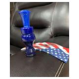 Handmade Lathe-Turned Duck Call Blue – Precision Meets Artistry