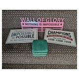 "Wall of Glory" Plaque with Jewelry Box