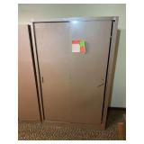 Metal Storage Cabinet with Sliding Doors