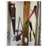 Assorted Hand Tools: Saws, Crowbars, and Shears - Lot 366