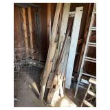 Assorted Lumber and Building Materials