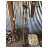 Assorted Tools: Tree Pruner, Poles & Chain