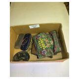 Box Lot of Accessories Including Purses and Eyeglasses