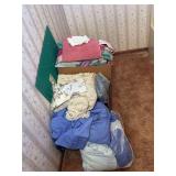 Assorted Fabrics, Textiles, and Linens