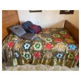 Handmade Quilt with Pillow & Cushions