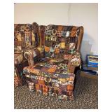 Patchwork Style Arm Chair
