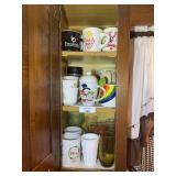 Collection of Various Mugs and Glasses