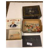 Mixed Lot of Tokens, Medals, and More