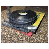 Collection of 78 RPM Records and Music Books