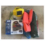 Camping and Outdoor Gear Bundle: Tent, Air Bed, and More