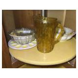 Decorative Bowls and Pitcher