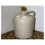 Stoneware Jug with Cork Stopper