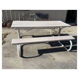 Outdoor Picnic Table, 6ft