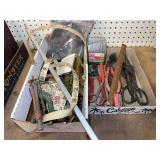 Mixed Lot of Tools, Clamps, and Supplies