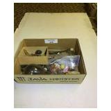 Mixed Lot of Collectibles: Buttons, Keys, Jewelry, and More