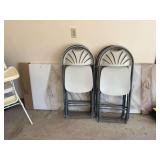 Lot of Folding Chairs and 6