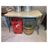 Mid-Century Modern Kitchen Table(NO CONTENTS)