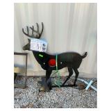 Deer shaped shooting target