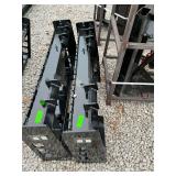 PFF 313–45W Skid steer bail spike plate (no spikes)