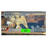 Remote control boom truck