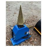 Mini Skid steer wood splitter