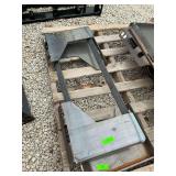 Skid steer plate