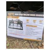 Skid steer wood grabber