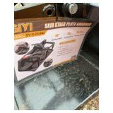 Mini skid steer plate grabber