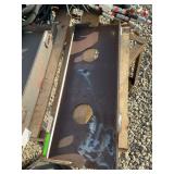 Mini skid steer plate attachment