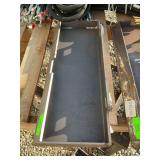 Mini skid steer plate attachment