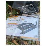 Skid steer side shift fork