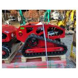 Gas powered remote control lawnmower