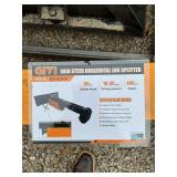 Skid steer horizontal log splitter