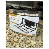 Mini skid steer land leveler