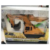 Diecast remote excavator