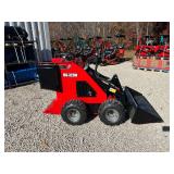 Mini skid loader model MS 323W tire machine