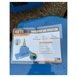 Skid steer log splitter
