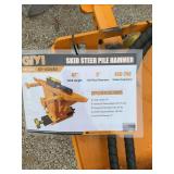 Skid steer pile hammer