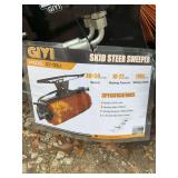 Mini skid steer sweeper