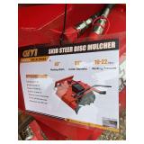 Mini skid steer disc mulcher  Lots 1034 through 1036 are identical