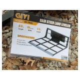 Mini skid steer land leveler