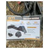 Mini skid steer backhoe