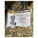 Mini skid steer stump grinder